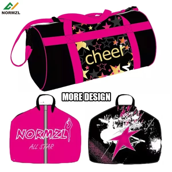 Wholesale custom clear cheerleader sports dance garment bag cheer backpack cheerleading travel bag - Image 5
