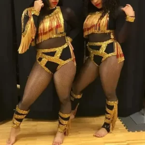 Hot sales sexy bellydance belly bead dance costumes rave outfit performance stage & dance wear carnival majorette dance uniforms