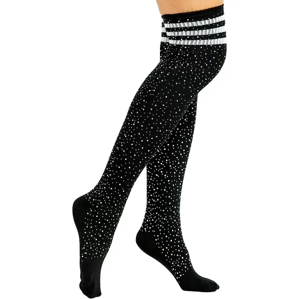 100% Cotton oem custom design Solid women Football Letter team sports soccer Unisex Thick Knitted fitness cheerleading socks - Image 4