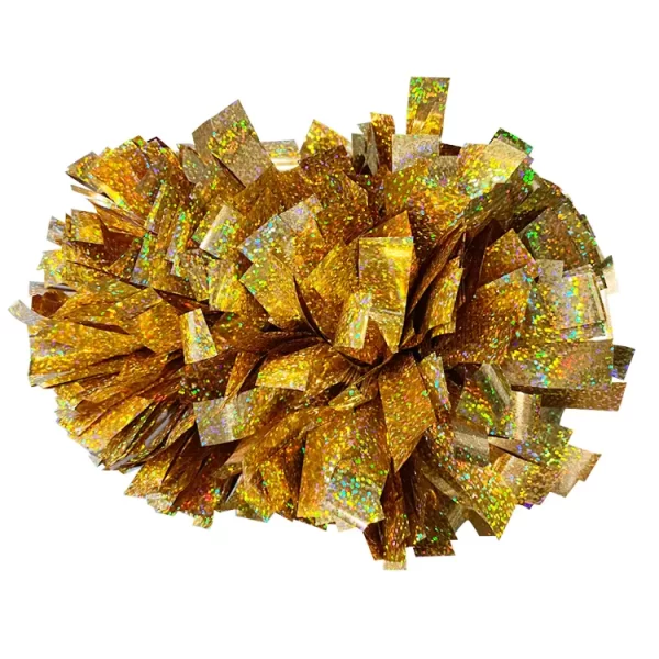 Metallic 2cm craft performance Cheerleading Pom Poms wholesale Fashion Accessories for team - Image 5