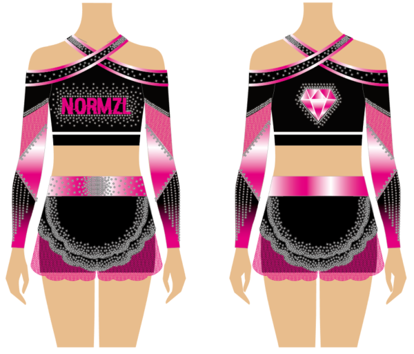 2024 new all star cheerleading shirts design customization - Image 3