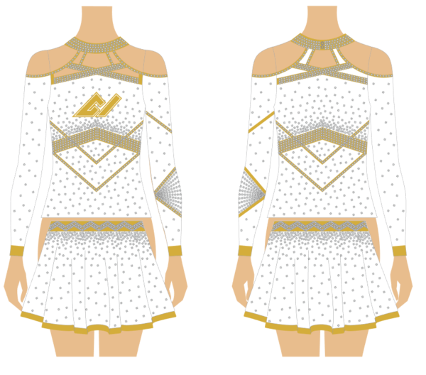 2024 New Customized Cheerleader Clothing Design Wholesale - Image 3