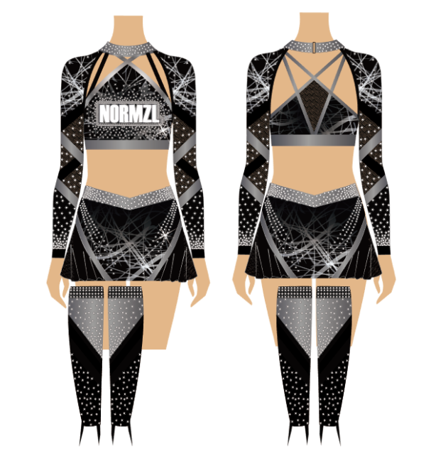 2024 Customized Cheer Uniform Design Wholesale - Image 12