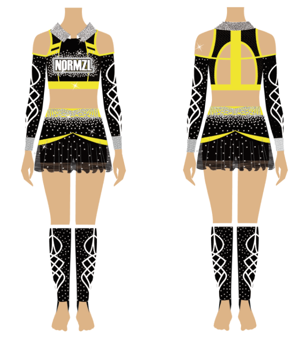 April 2024 Custom Cheerleading Uniform Design Wholesale