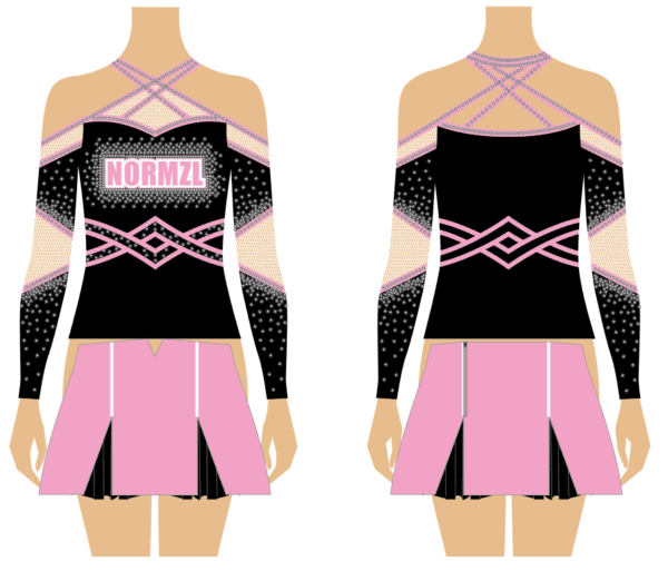 April 2024 Custom Cheerleading Uniform Design Wholesale - Image 6
