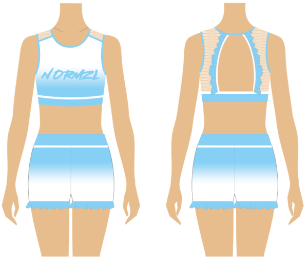 April 2024 Custom Cheerleading Uniform Design Wholesale - Image 2
