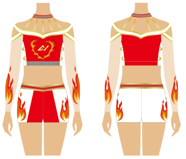 April 2024 Wholesale Customized Cheerleading Uniform Designs - Image 3