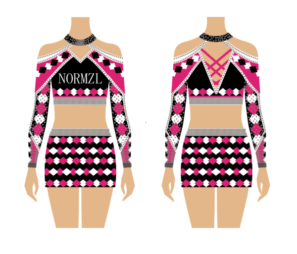 April 2024 new design wholesale custom cheerleading uniforms - Image 7
