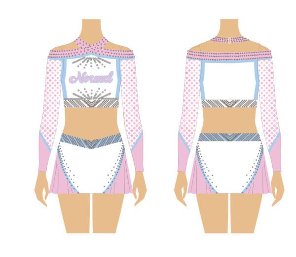 April 2024 new design wholesale custom cheerleading uniforms - Image 9