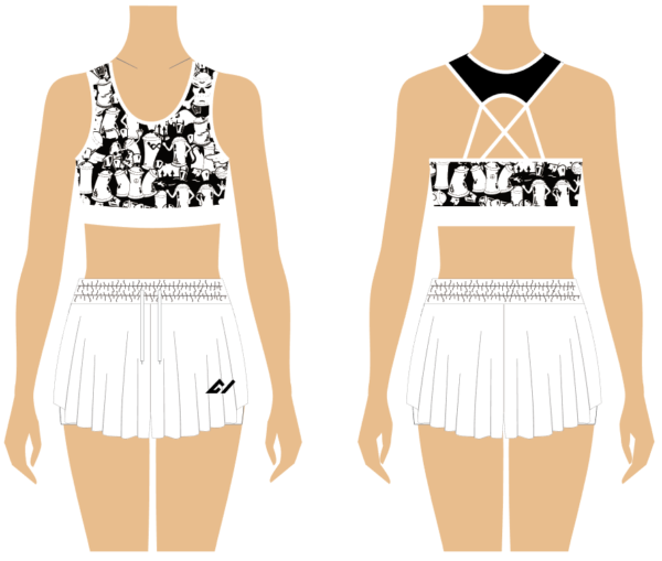 April 2024 new design wholesale custom cheerleading uniforms - Image 11